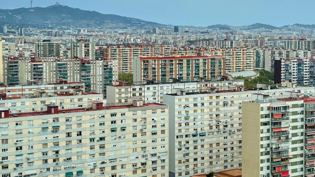 View from Hyatt Regency Barcelona Tower