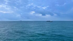 View of the Sea at Progreso, Mexico