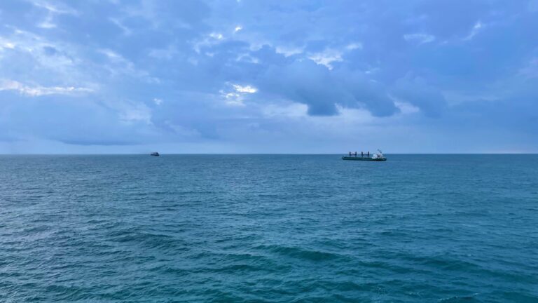 View of the Sea at Progreso, Mexico