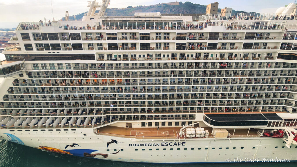 Overlooking Norwegian Escape