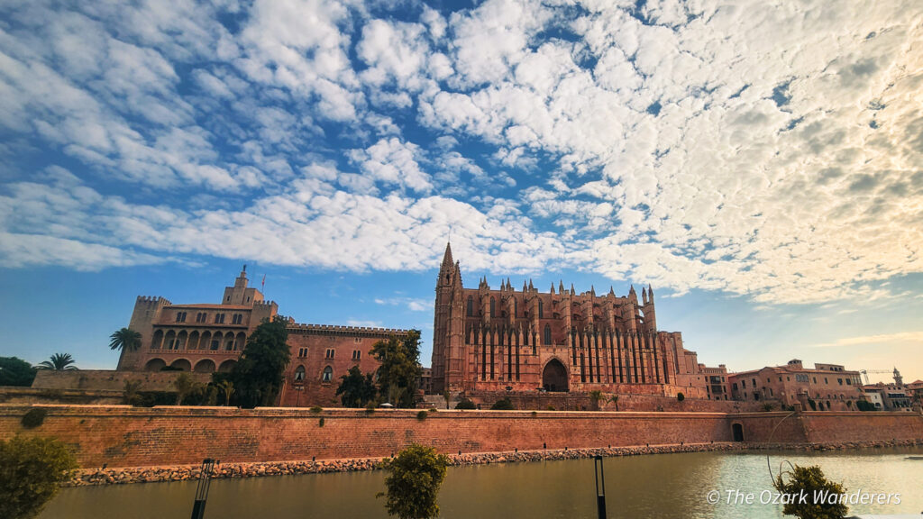 View of Cathedral of Santa Maria of Palma, aka La Seu
